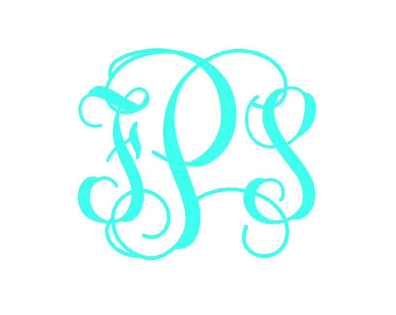 Vine monogram