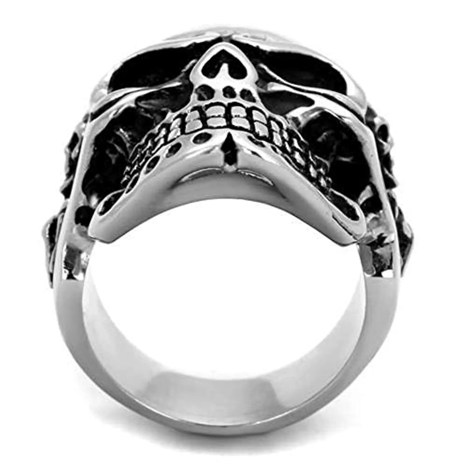 WildKlass Stainless Steel Ring High Polished (no Plating) Men