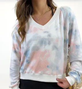 ZSupply 'Candy Skies Tie Dye Long Sleeve Top'