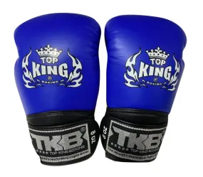 泰拳拳套 Thai Boxing Gloves: Top King TKBGSA Super Air Blue